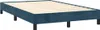 vidaXL Bettgestell ohne Matratze Dunkelblau 120x200 cm Samt Produktbild-Vorschau 3