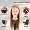 Desire of Goods Tête d'entraînement pour coiffeur Blond Voir les images du produit 3