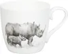 Könitz Gobelet Amazing Animals - Rhinocéros, Bone China, Voir les images du produit 1
