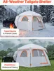 Tenda da portellone posteriore VEVOR per 6 persone, 3048 x Anteprima dell’immagine prodotto 5