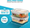 classbach® Frischhaltedosen Glas mit Deckel | 2er Set | für Produktbild-Vorschau 11