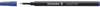 A blue pen cap and a black pen with white text on it, against a white background. Anteprima dell’immagine prodotto