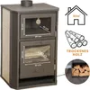 Kaminofen, Holzofen Wasserführend mit Backfach Balkan Produktbild-Vorschau 5