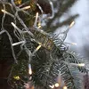 Lichterkette - Serie MICROLED 3mm - 3m - transparentes Kabel -  30 warmweiße LED - Trafo Podgląd zdjęcia produktu