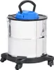 vidaXL Aschesauger mit HEPA-Filter 1200W 20 L Edelstahl Produktbild-Vorschau 4