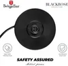 The image shows the base of an electric kettle with its power cord and safety feature icons. Náhled obrázku produktu