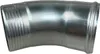 Fallrohrbogen Regenrohrbogen Zink Titanzink 100 mm  40 ° Produktbild-Vorschau 1