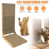 Kratzbrett Katzen, L Förmige Kratzpappe für Katzen, Karton Produktbild-Vorschau 6