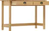 vidaXL Konzolový stolek Hill se 2 zásuvkami 110×45×74 cm Náhled obrázku produktu 2