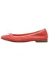 Tamaris Damen Ballerina Velours Leder Schleife TOUCHit Produktbild-Vorschau 4