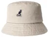 Kangol rollbar Washed Bucket Fischerhut aus reiner Baumwolle in grün