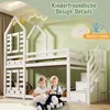 Merax Etagenbett 90x200cm mit Schubladen in Baumhaus, Produktbild-Vorschau 5