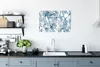 MuchoWow® Poster Marmor - Luxus - Silber - Blau 60x40 cm - Produktbild-Vorschau 3