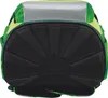 The bottom of a green and yellow backpack with a black padded base. Anteprima dell’immagine prodotto