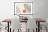 MuchoWow® Gerahmtes Poster Sommer - Orange - Blatt 90x60 cm Produktbild-Vorschau 3