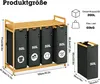 Adel Dream Wäschekorb mit Bambusrahmen, 200 l, 4 Produktbild-Vorschau 3