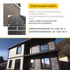 AMK Fassadenpaneele Weiss-Sand für Hausfassade, Sockel, Garage und dekorative Innenwände Produktbild-Vorschau