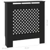 vidaXL Obudowa grzejnika z płyty MDF czarna 78 cm Podgląd zdjęcia produktu 15