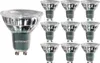 hoftronic LED Lampe GU10 5W 400lm 6000K dimmbar Glas 10er Produktbild-Vorschau 1