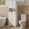 BEALIFE Hoge badkamerkast 60x30x170 cm | Met 4 deuren, Productafbeelding-voorbeeld 7