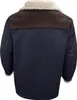 ASKSA Hommes Vintage Veste en daim Chaudement doublée Veste Voir les images du produit 5