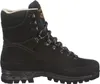 A side view of a black hiking boot. Produktbild-Vorschau