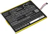 A close-up shot of a black and yellow lithium-polymer battery pack with text and logos printed on it. Produktbild-Vorschau