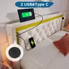 MODFU Lit coffre 160x200 cm - Tête de lit bicolore et Voir les images du produit 5