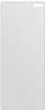 A plain, light gray background with a single, rectangular product. The product has a rounded cutout at the top right corner. Produktbild-Vorschau