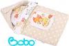 Becik BOBO s kapucňou pre bábiku do 45 cm, spací vak, Náhľad obrázku produktu 2
