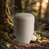 Urna biodegradable para personas. Urna para cenizas. Urna Vista previa de la imagen del producto 7