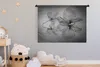 MuchoWow® Wandteppich Wandbehang Stilleben - Schwarz - Weiß Produktbild-Vorschau 4