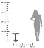 HOWHOMELY | Couchtisch - Sofatisch - braun - 35 x 40 cm - Produktbild-Vorschau 3