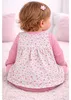 BONDI Baby Strampler Kleid Kombi "Blumenallover" 94024 | Produktbild-Vorschau 4