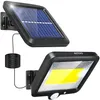Solárna lampa do exteriéru s pohybovým senzorom, 100 LED Náhľad obrázku produktu 2