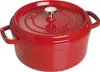 Staub Gusseisen Kasserolle, Kirschrot, 26 cm rund, mit Produktbild-Vorschau 1