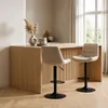 Meisterhome Barhocker 2er Set Beige Stoff – Produktbild-Vorschau 7