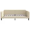 vidaXL Lit de jour extensible avec tiroirs Crème 90x200 cm Voir les images du produit 7