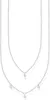 Thomas Sabo KE2078-051-14 Halskette Damen Doppel Weiße Produktbild-Vorschau 4
