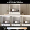 Miroir de maquillage Puluomis, 70x55 cm, avec éclairage LED Voir les images du produit 2