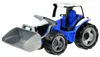 Tracteur avec godet bleu gris Voir les images du produit 2