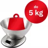 Kuchyňská váha WEBBER EK4390 INOX z nerezové oceli, LCD, 5 Náhled obrázku produktu 5