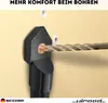 Staubsauger Bohrfänger Absaug Adapter für Bohrmaschine DN35 Produktbild-Vorschau 2