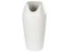 BELIANI Vase Weiß Steinzeug 33 cm Hoch Schlank Rund mit Produktbild-Vorschau 5