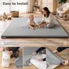 Comomy Baby Spielmatte 127x127cm Einfarbig Leder Produktbild-Vorschau 6