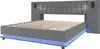 Sweiko Polsterbett, 180x200cm, mit LED-Leiste, Kopfteil mit Produktbild-Vorschau 11