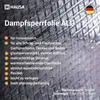 HAUSA Dampfsperrfolie ALU 150m2 (2x1,5mx50m) Aluminium Produktbild-Vorschau 5