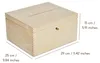 Creative Deco Afsluitbare Bruiloft Houten Doos, 29 x 25 x Productafbeelding-voorbeeld 3