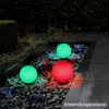 RGB Kugelleuchten Kugellampen 3er Set Ø 30cm Außenleuchte Produktbild-Vorschau 4