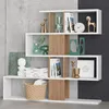 Skye Decor, Karlin - White, Walnut, Bücherregale, Weiß, 120 Produktbild-Vorschau 3